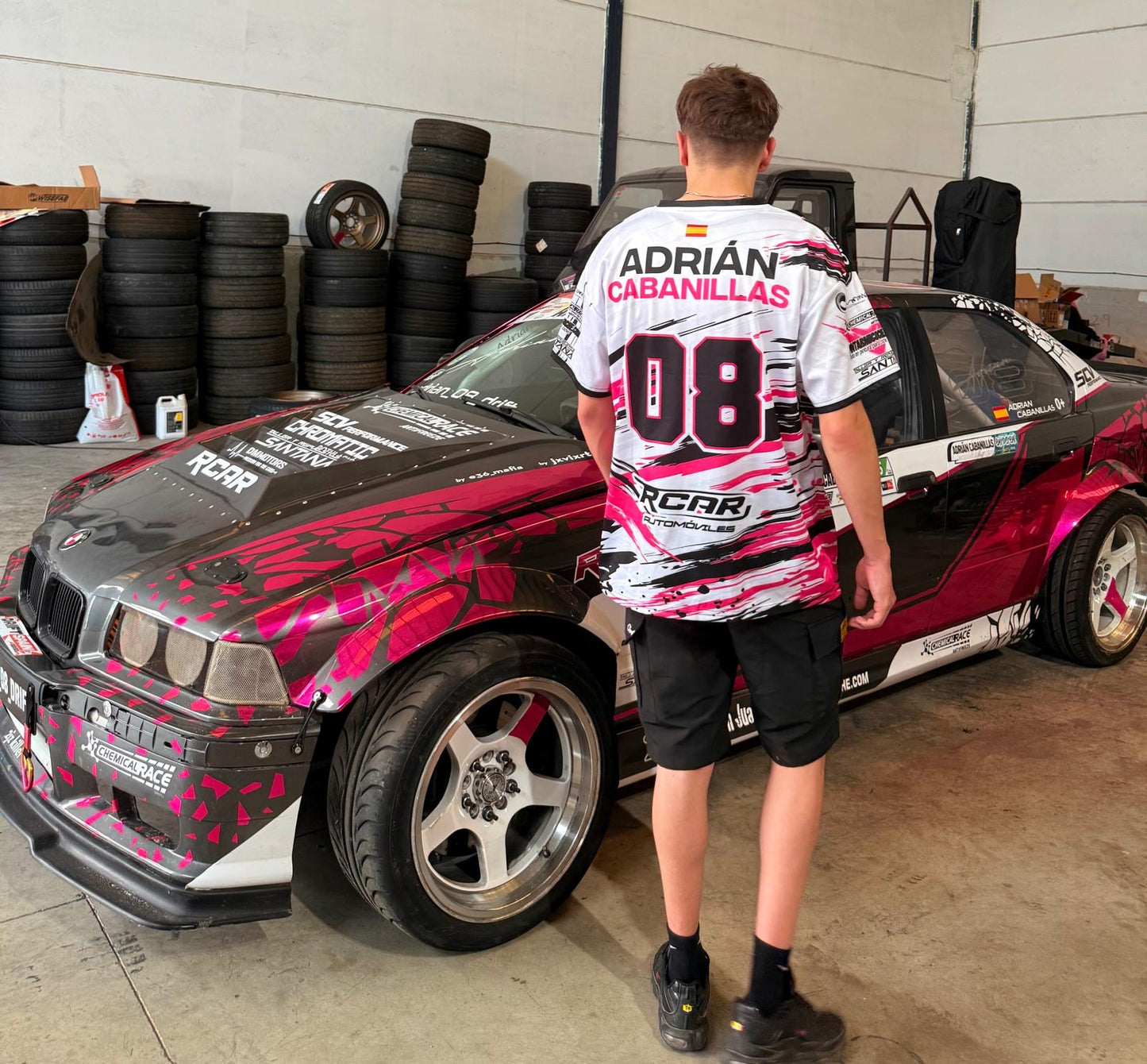 CAMISETA OFICIAL ADRIÁN CABANILLAS - EDICIÓN DRIFT 2025