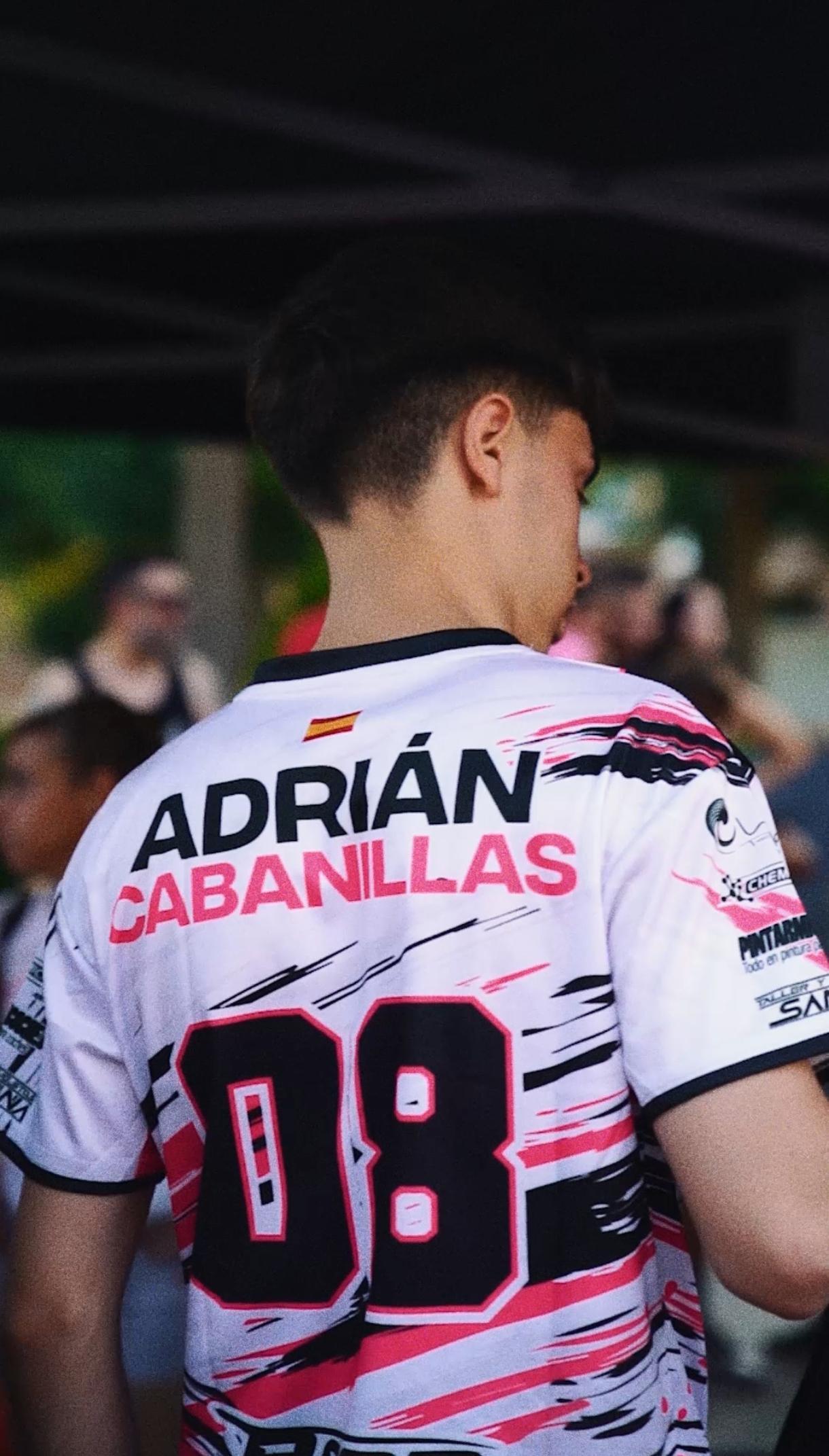 CAMISETA OFICIAL ADRIÁN CABANILLAS - EDICIÓN DRIFT 2025